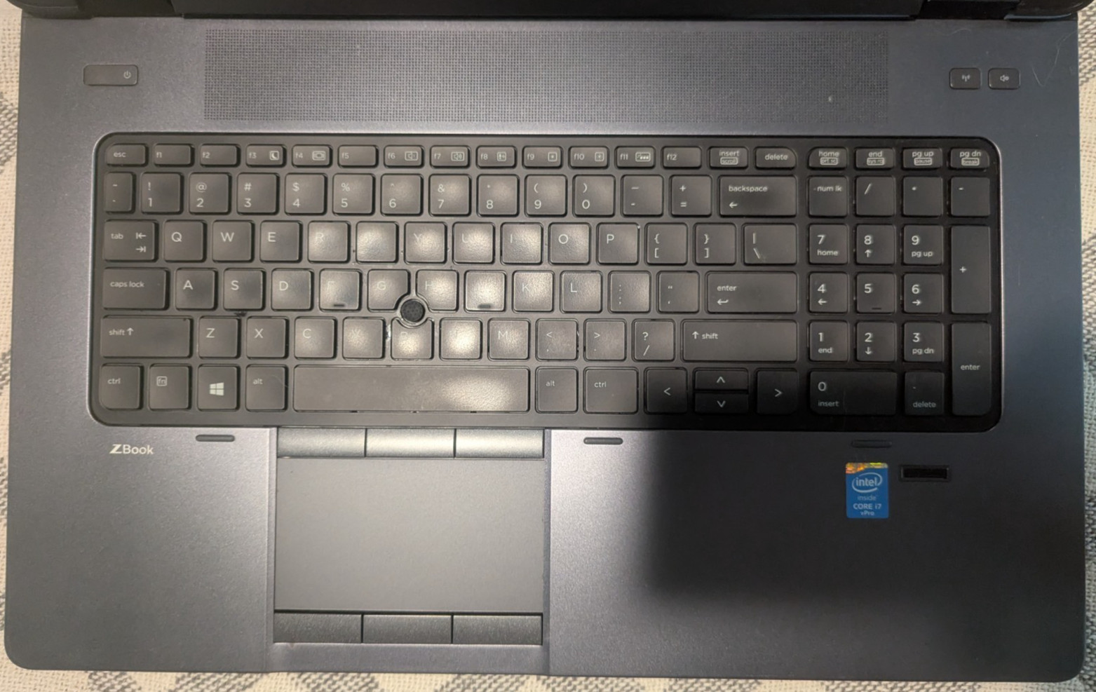 HP Zbook 17 G2, I7-4180mq, Nvidia Quadro K3100M, 32GB, 500GB SSD, 1TB HDD W11P