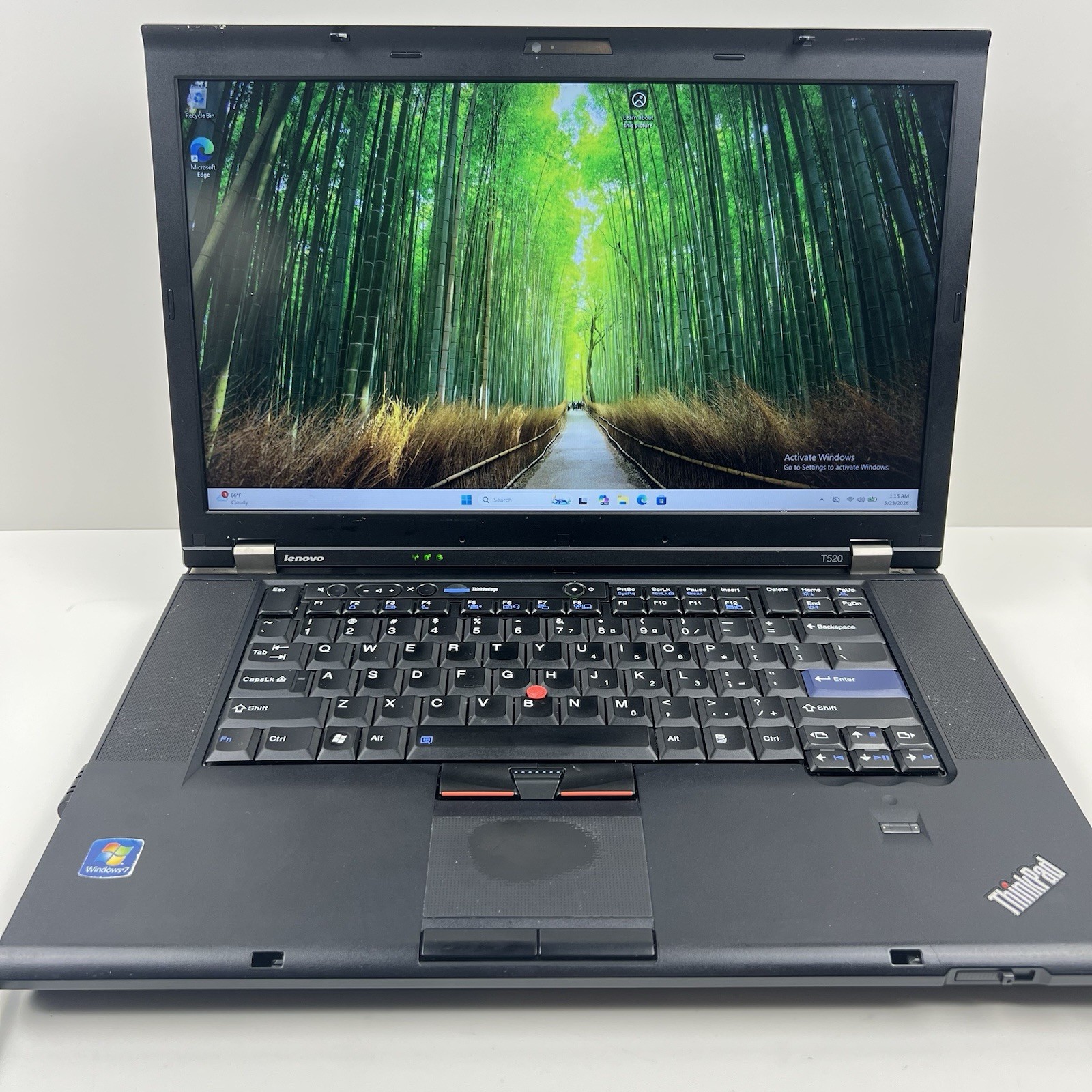 Lenovo ThinkPad T520 Intel i7-2640M 8GB 320GB HDD Win 11 w/ Charger|ELP68, READ