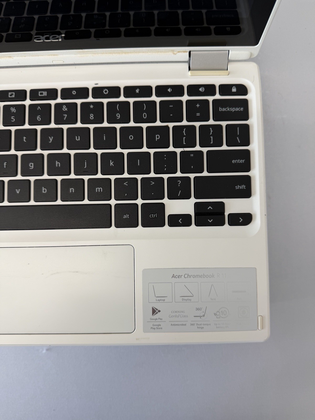 Acer Chromebook R11 CB5 132T Laptop – Good Screen – Intel Celeron N3060-Read Des