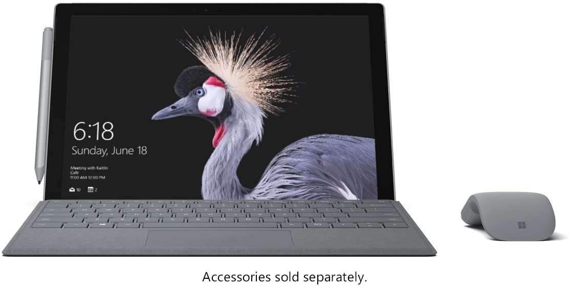 Microsoft Surface Pro 12.3 2736×1824 TOUCH i5 7300U 8 256GB-CRACKED SCREEN