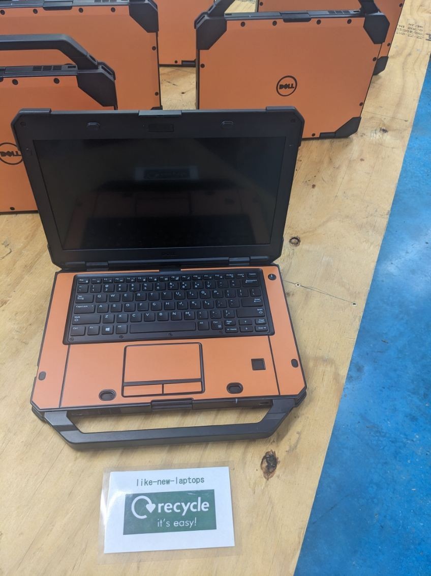 Dell Latitude 14 Rugged 5420 Laptop i5 8th GEN 16GB 1TB ORANGE IP 53 RATED