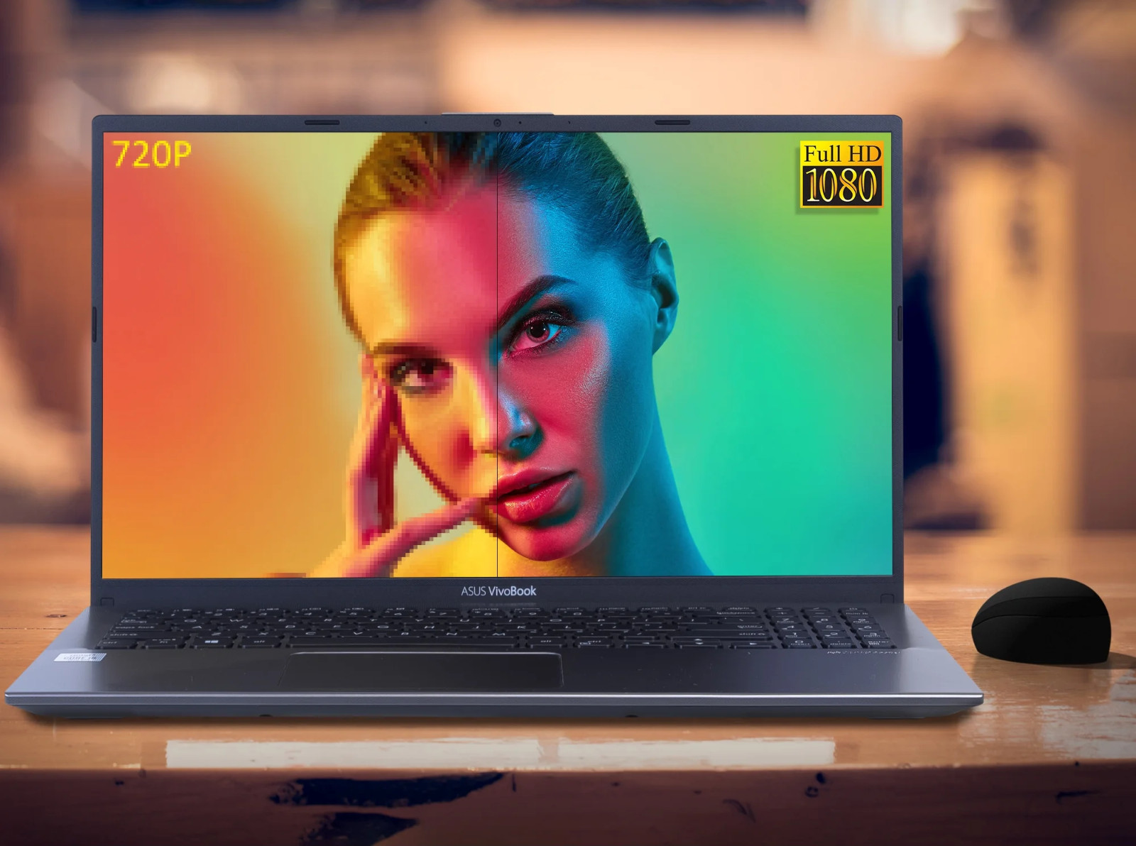 ASUS 15.6″ Touch Laptop Intel Core i7 8GB RAM+256GB SSD+1TB HDD Backlit Office