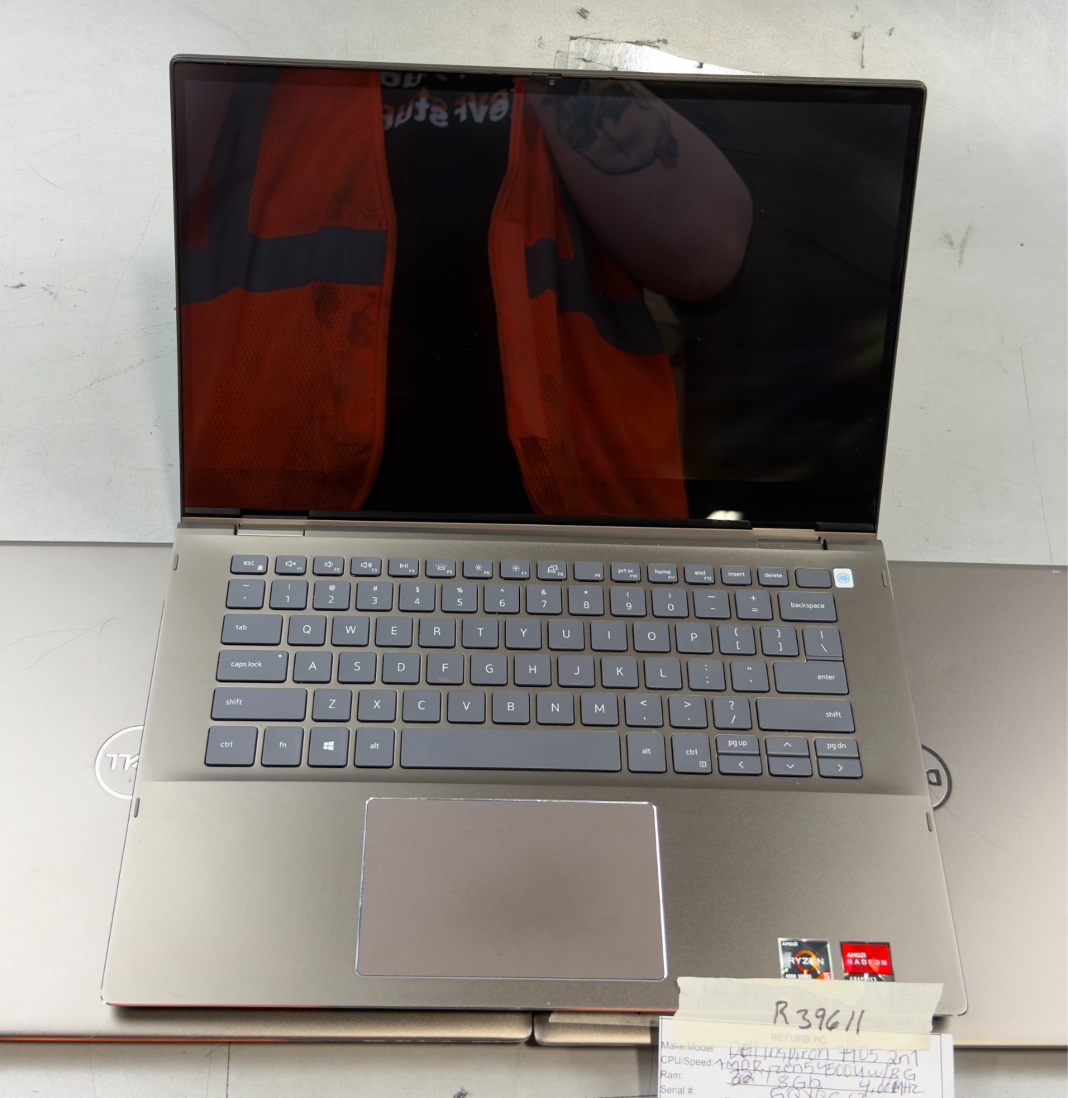 (Lot of 3) Dell Inspiron 7405 2n1 Ryzen 5 & 7 MIX / MIX RAM / NO SSD -RL5999