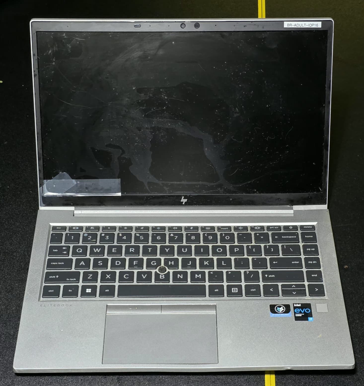LOT OF 4 HP ELITEBOOK G8 Core i7 11th gen, G7, G5 NO RAM/SSD TESTED AS IS READ
