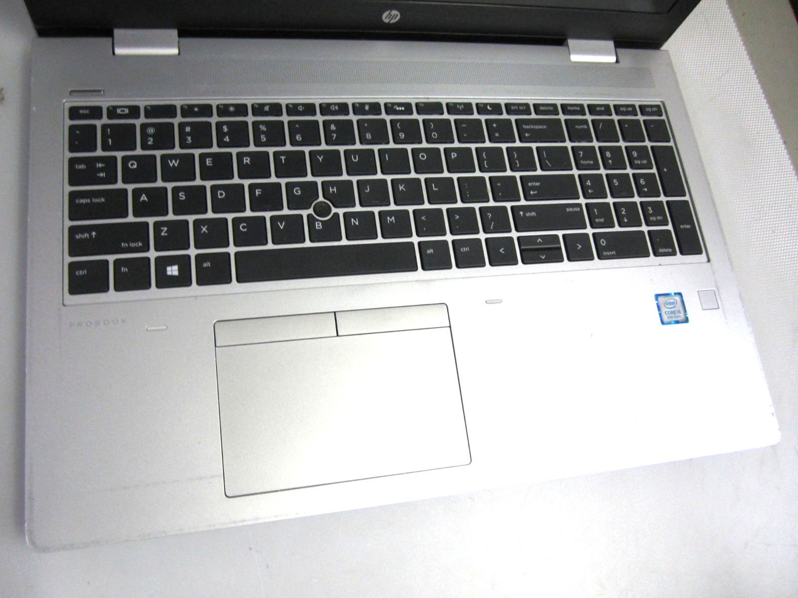 HP ProBook 650 G5 i5-8365U 1.60GHz 16GB 240GB Laptop NO OS + AC READ