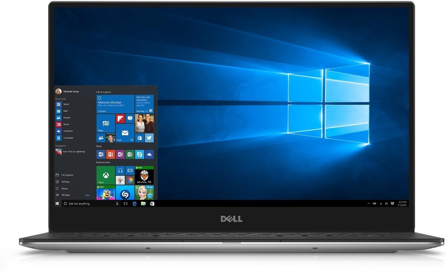 Dell XPS 13 9350 15.6″ Intel Core i5-6200U 8GB RAM 256GB SSD Windows 11 pro