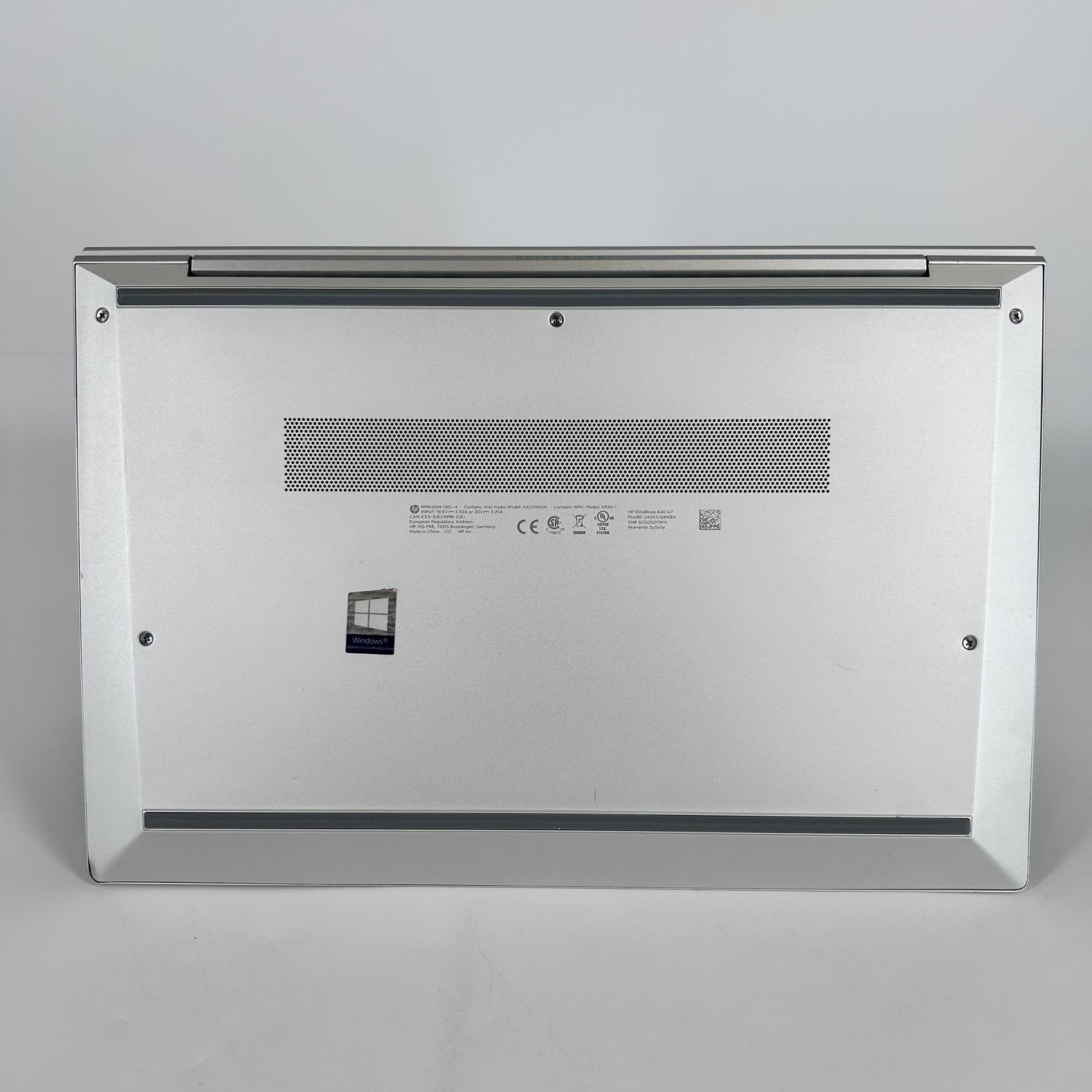 HP Elitebook 840 G7 14 Silver FHD i5-10310U 1.70GHz 8GB RAM 256GB SSD Good