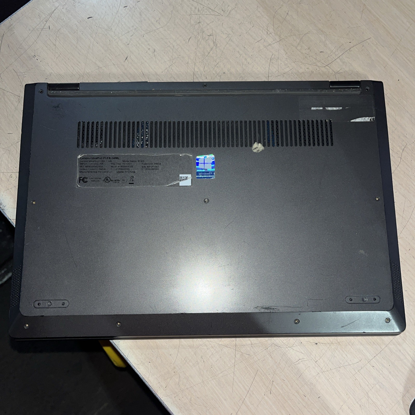 LENOVO THINKPAD FLEX 14IML 8GB RAM NO HD