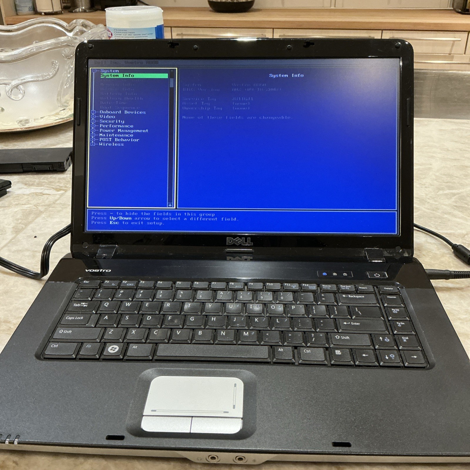 Dell Vostro A860 Laptop Intel Core 2 Duo 1.6Ghz 4GB RAM 160 HDD AC Adapter