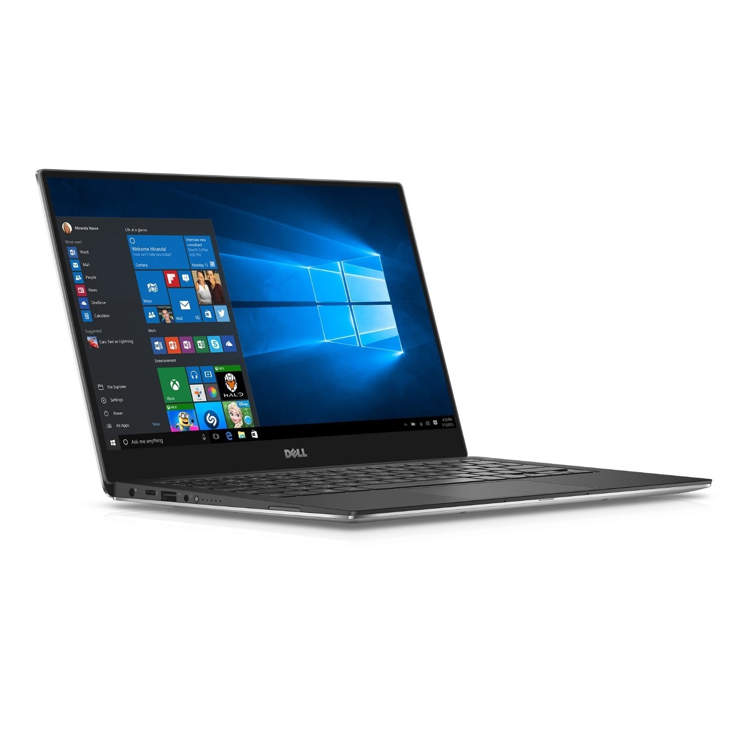 Dell XPS 13 9350 – Touch – i5-6200U – 8GB RAM – 256GB SSD – Silver
