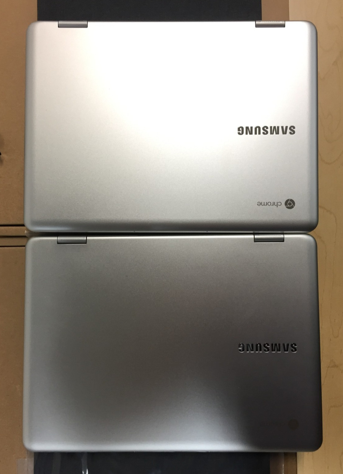 Lot of 2*PARTS*Samsung 520QAB-K04 12.2 Touch Chromebook/Intel 3965Y/4G/64GB eMMC