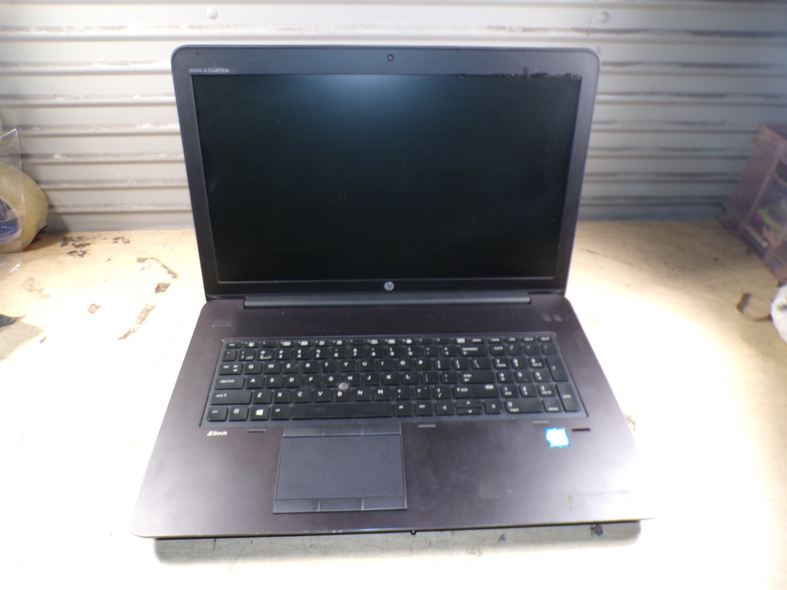 HP ZBOOK I7 G3 INTEL CORE I7-6700HQ 2.60GHZ 8GB RAM **NO HD/ NO CADDIE/ NO OS