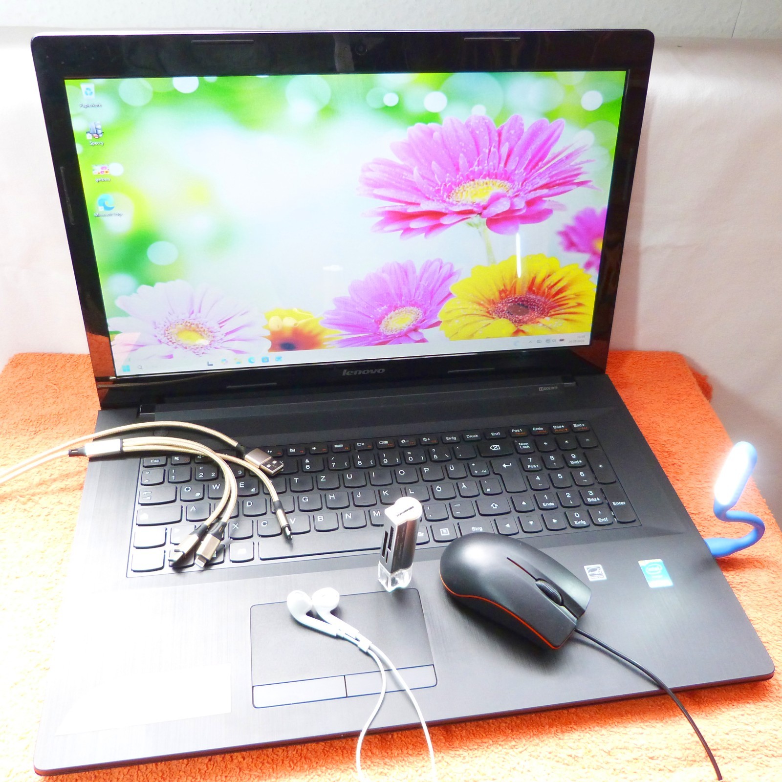 Lenovo G70 Business 17″ HDP DOLBY SOUND I SSD Windows 11 l 16GB RAM NEW DVD