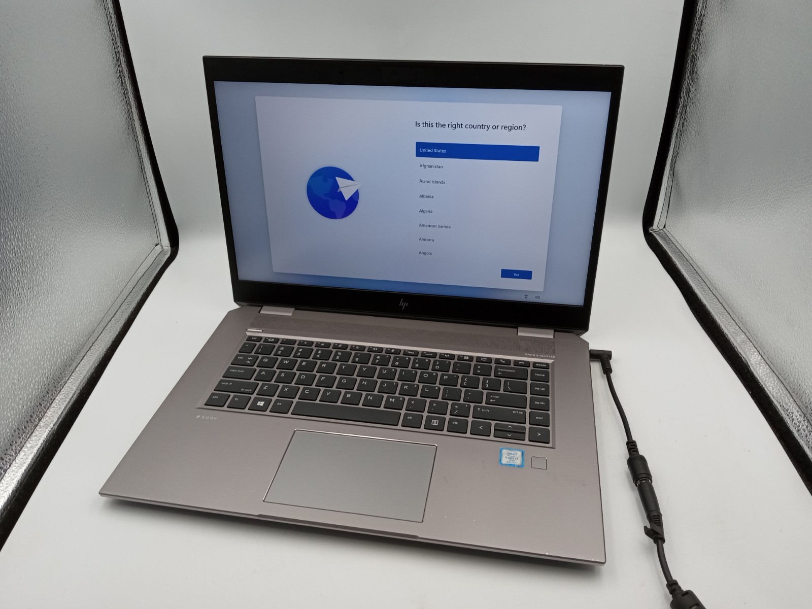 HP ZBook Studio G5 15″ i7-8850H 4GB RAM 128GB SSD Windows 11 – NO BATTERY -RR