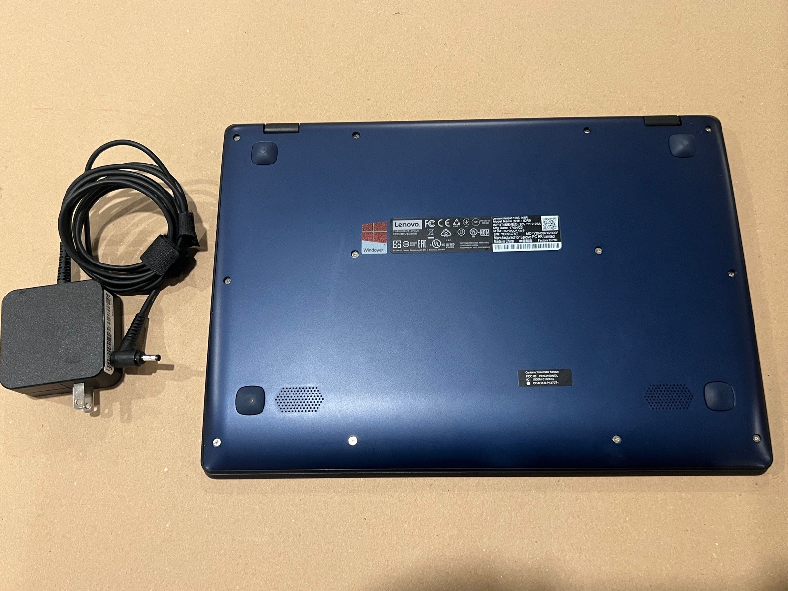 Lenovo IdeaPad 100S 14″ Laptop – Navy Blue w/ CHARGER!