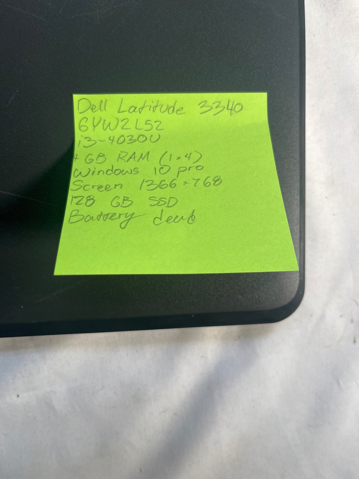 Dell Latitude 3340 i3-4030U 1.9GHz 4GB 128GB SSD 13.3″