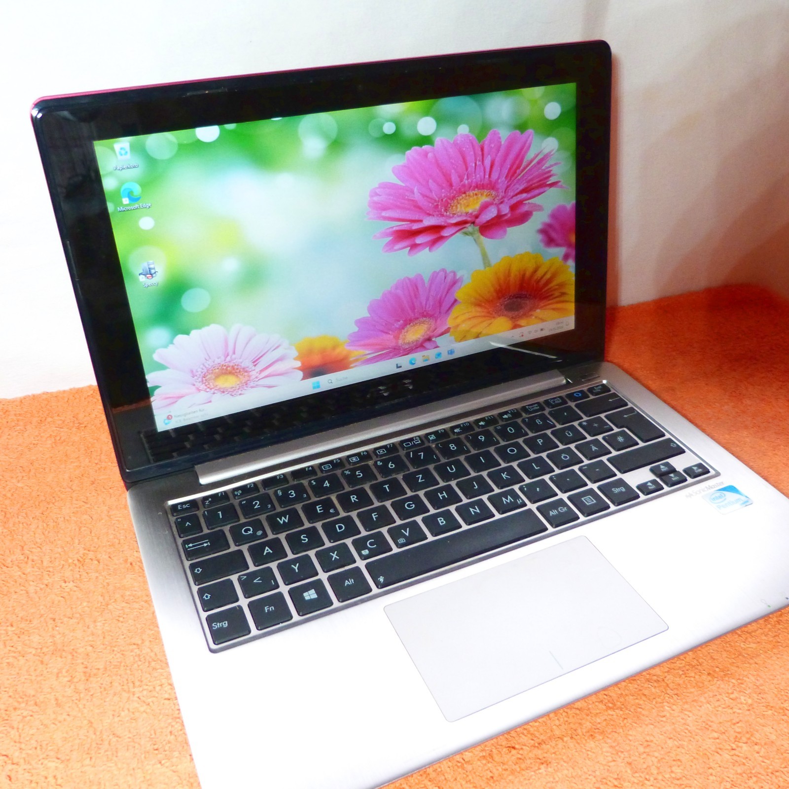Asus S200e VIVO ULTRABOOK METAL l 11″ TOUCH HD l Windows 11 320GB PINK PURPLE