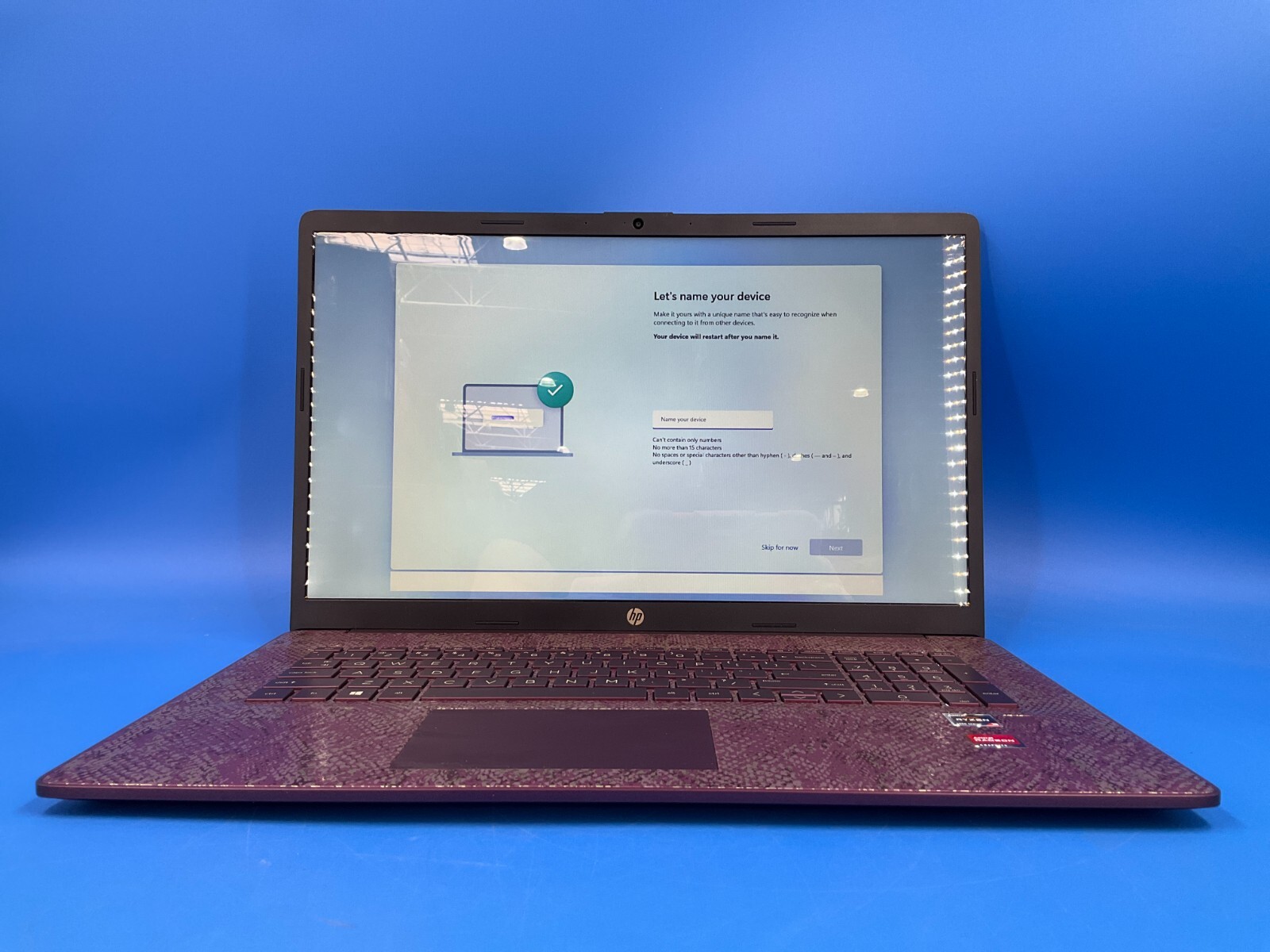 HP Laptop 17-cp0007ds R3-5300U 8GB 512GB BT5 WiFi6 17.3T W11H 601S7UA#ABA ✅