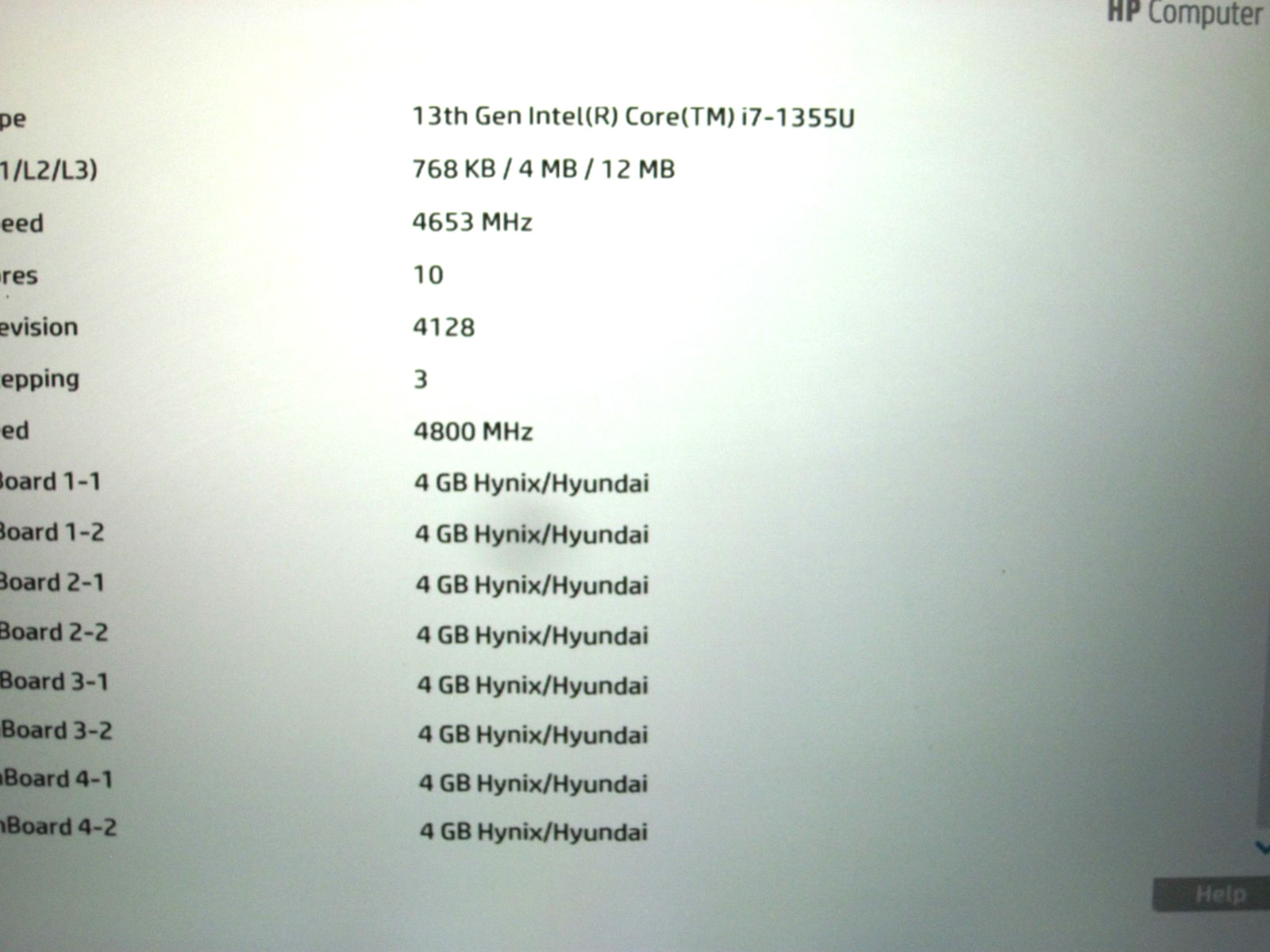 HP Dragonfly G4 13.5″ Touch Intel i7-1355U 32GB 1TB M.2 SSD W11PRO *READ* T9-A12