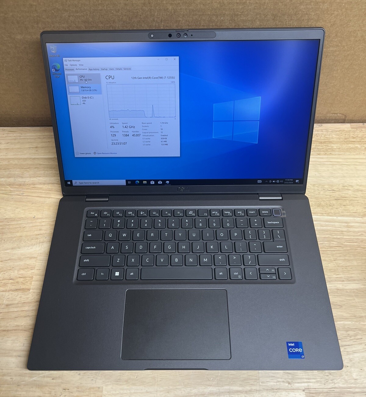 ✅ Dell Latitude 7530 Laptop 15.6″ FHD i7-1265U 1.8GHz 16GB 512GB SSD CLEAN