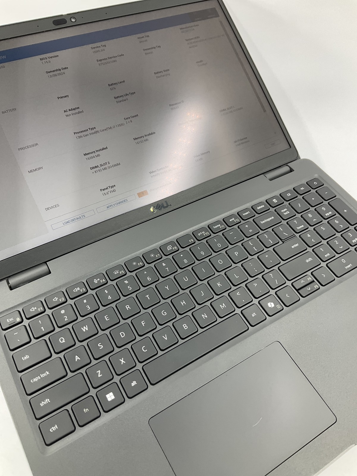 Dell Latitude 3550 15.6″ Touch Core i7-1355U 256GB 16GB B Win 11 Pro