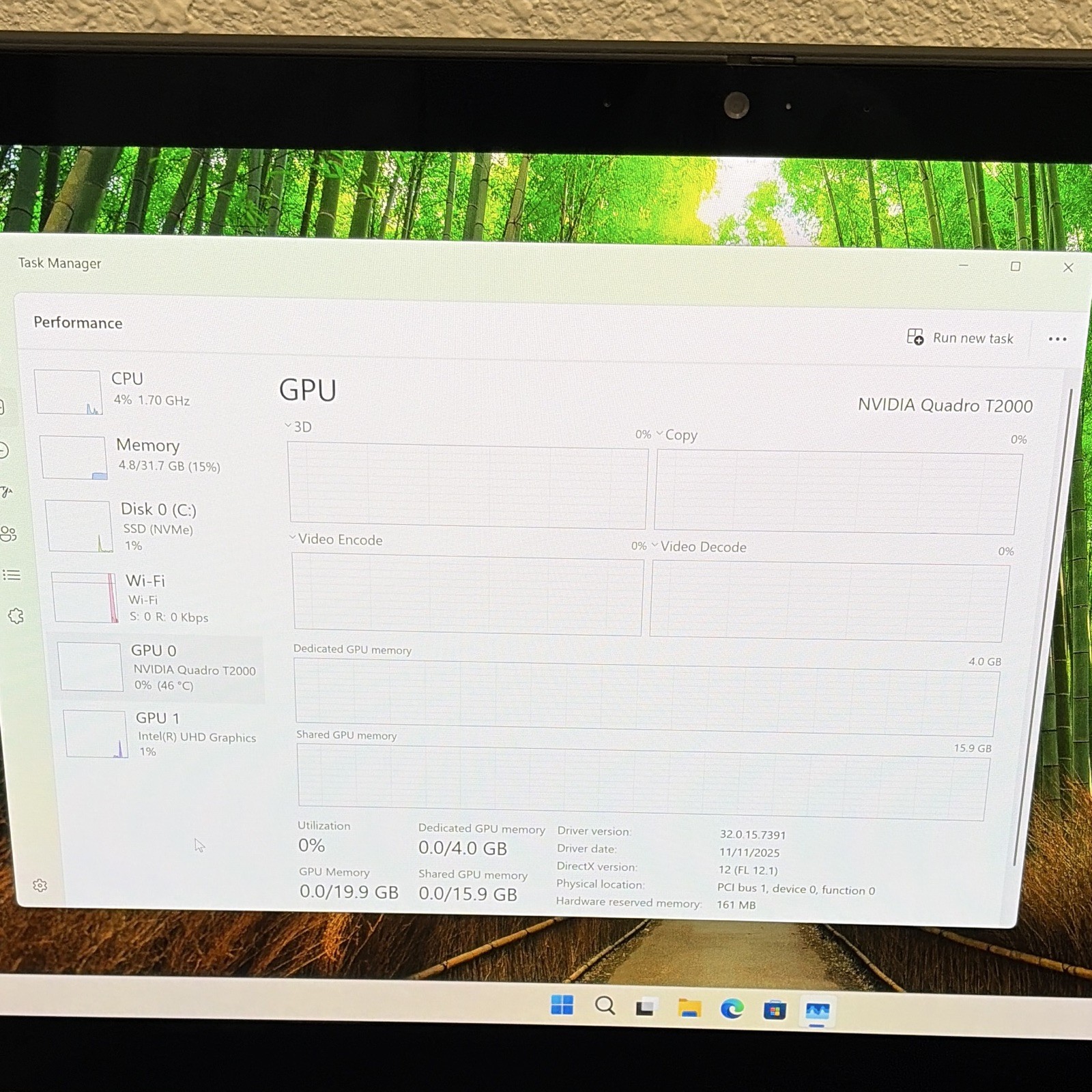 Lenovo ThinkPad P15 Gen 1 Touch i7-10850H 32GB 512GB SSD Quadro T2000 Win 11