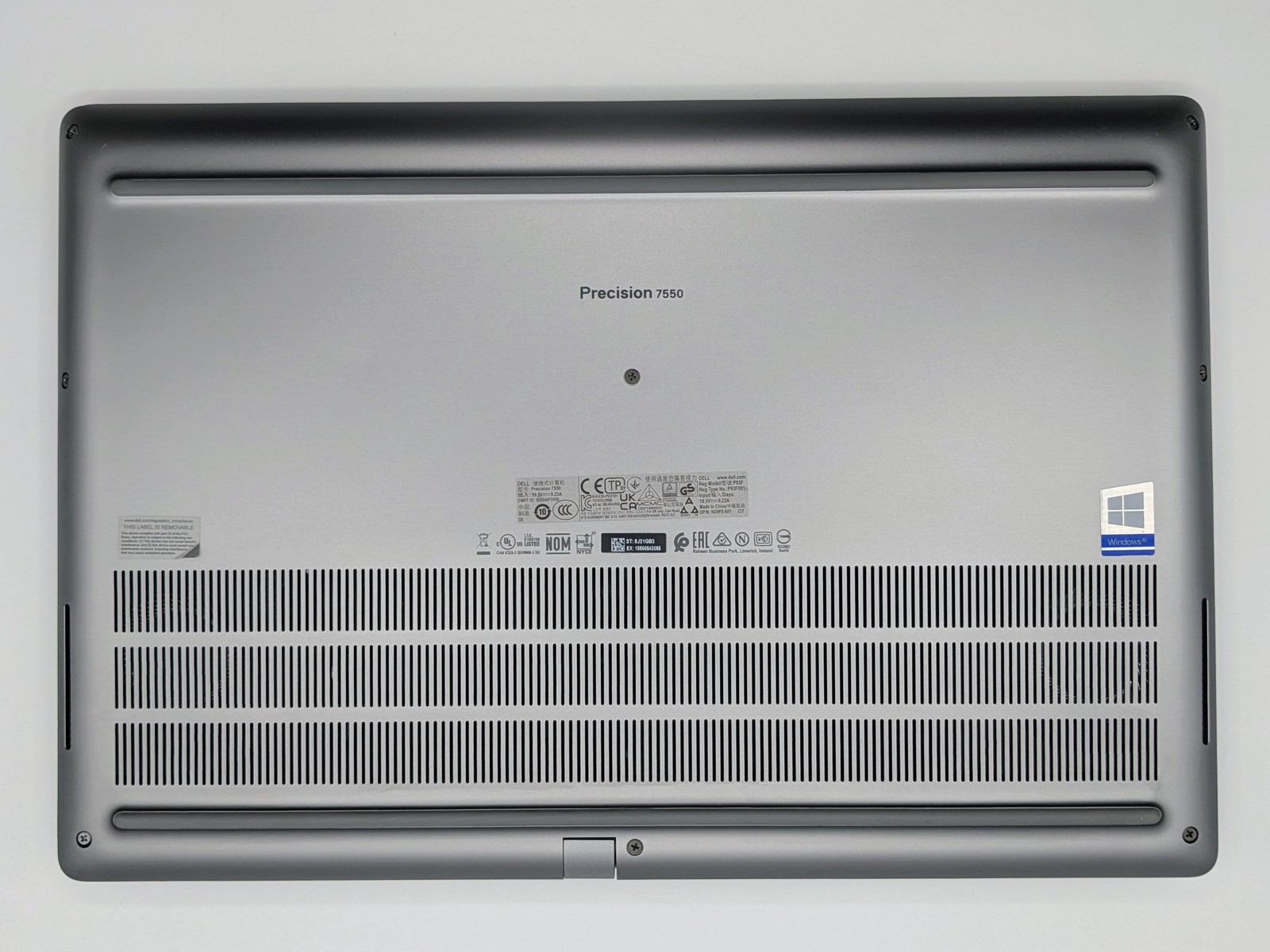 Dell Precision 7550 15″ FHD Touch I7-10850H 1TB SSD 32GB W11 Quadro RTX 3000