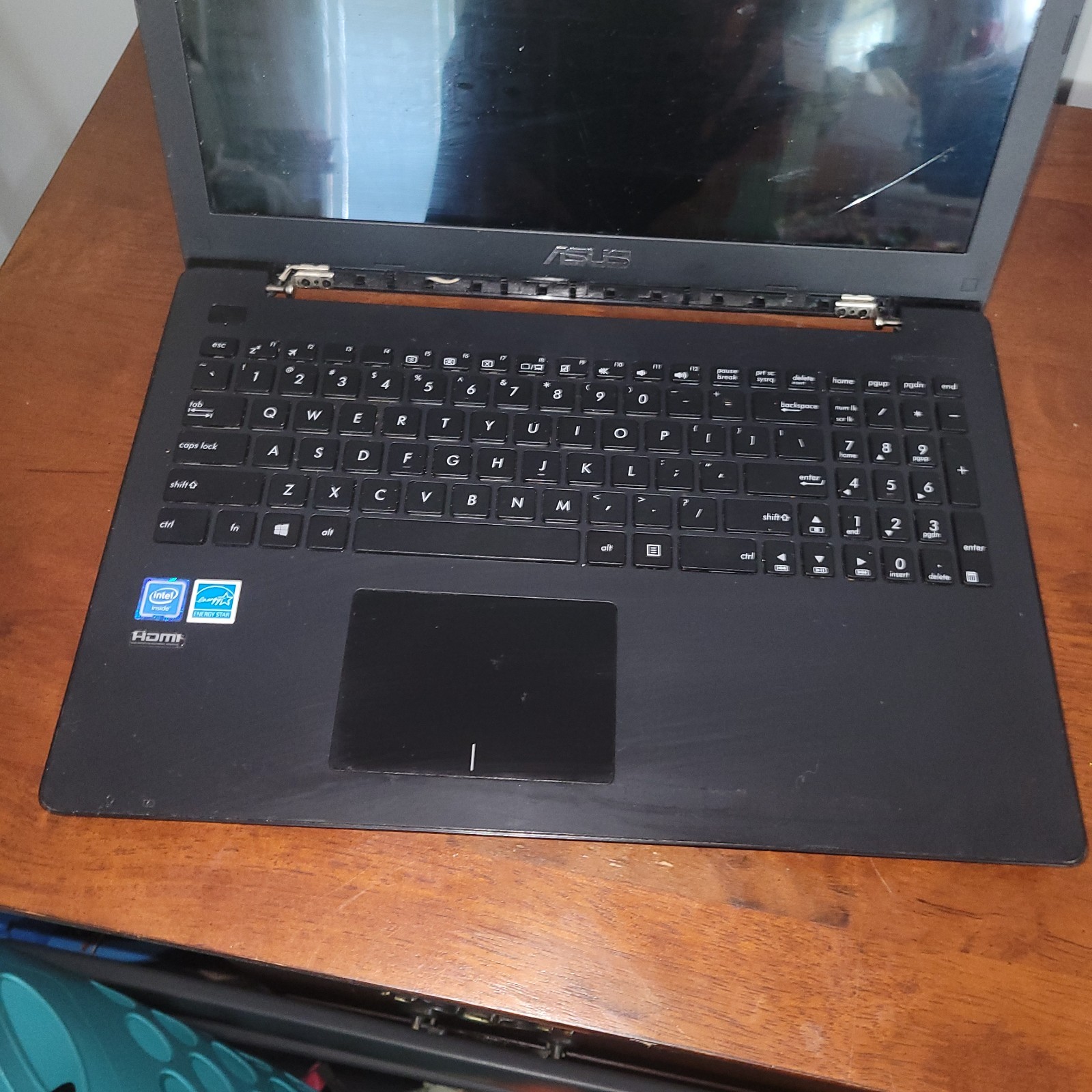 Asus X553S Laptop Intel Celeron Black UNTESTED AS IS PARTS OR REPAIR