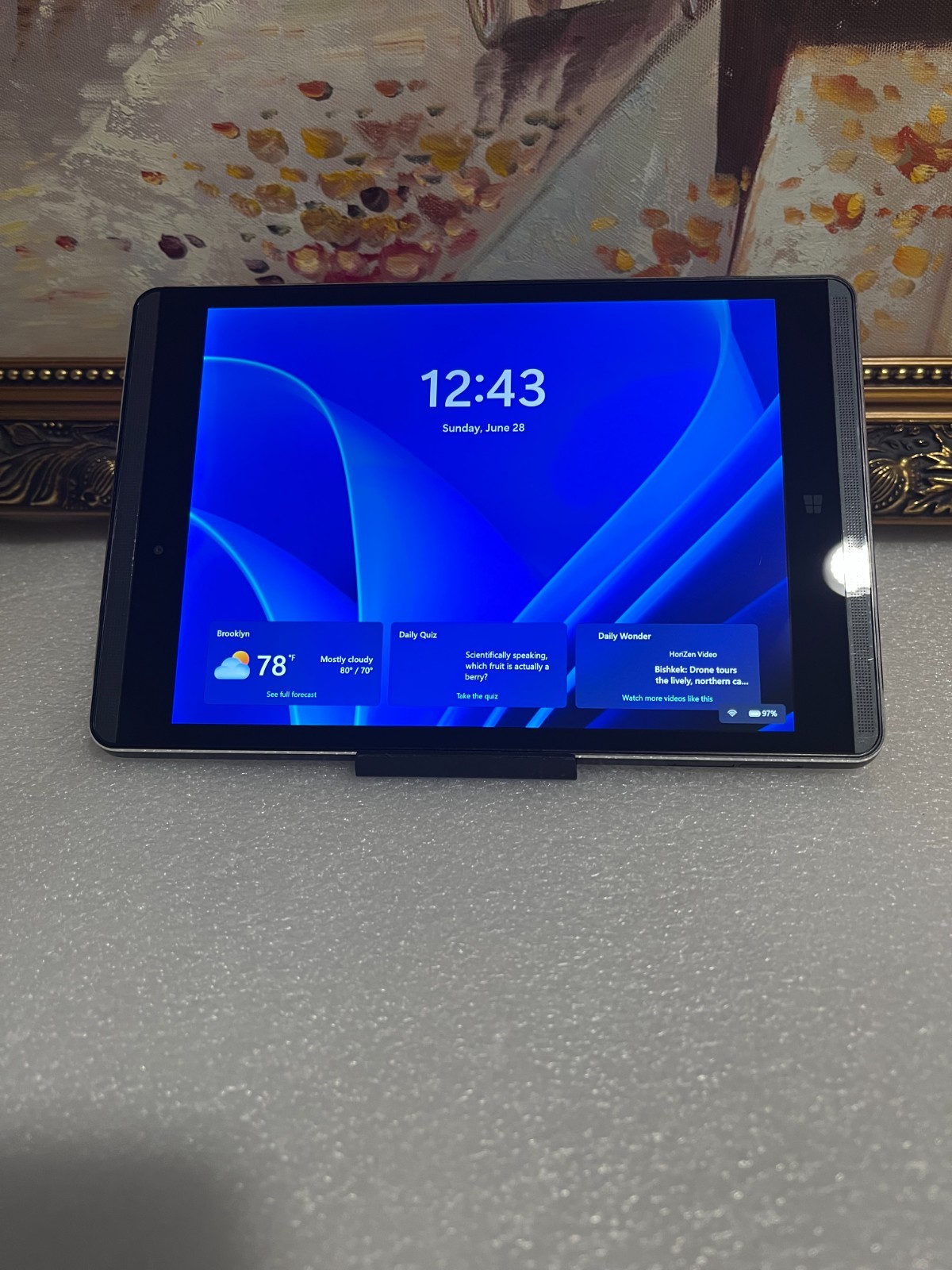 HP 608 G1 Pro tablet Windows 11 PRO -24WH