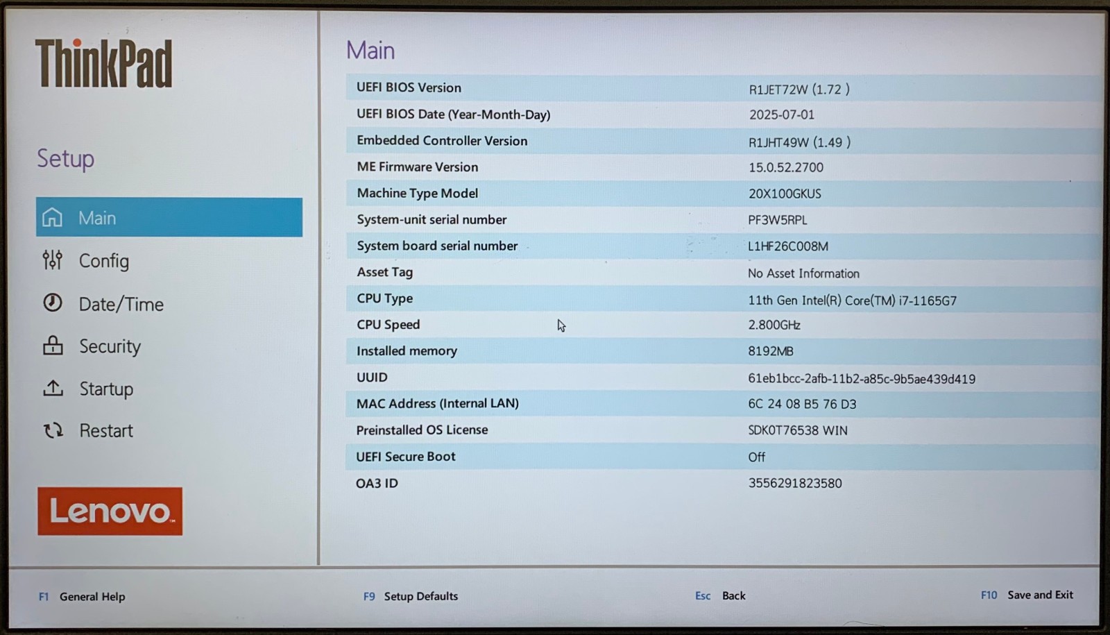 Lenovo ThinkPad L14 Gen 2 14″ Laptop i7-1165G7, No RAM/Storage, Remote Managed