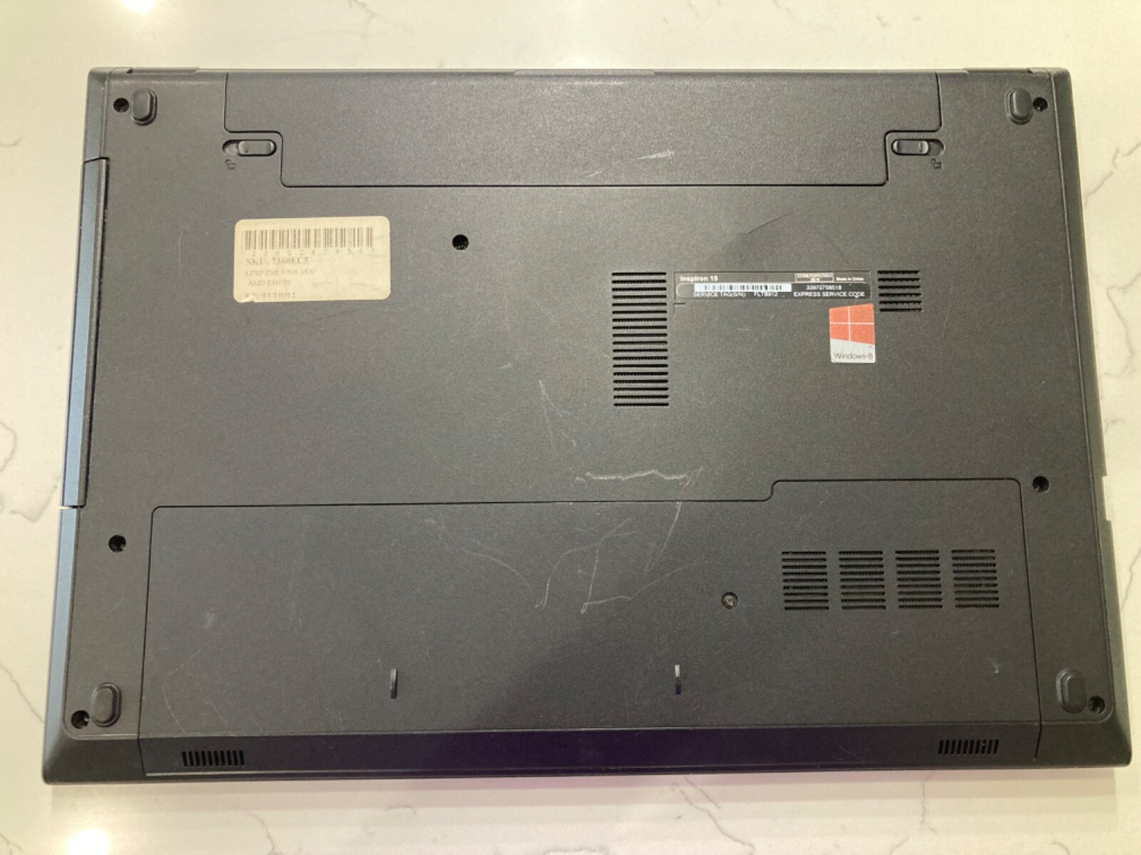 Dell 15 3000 Series Model AMD E16010