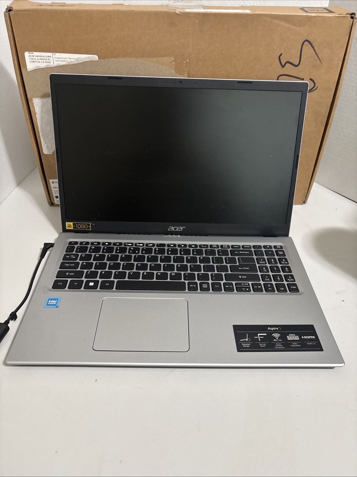 Acer Aspire 1 A115-32-C96U 15.6′ FHD Celeron N4500 128GB eMMC Slim Laptop AS IS