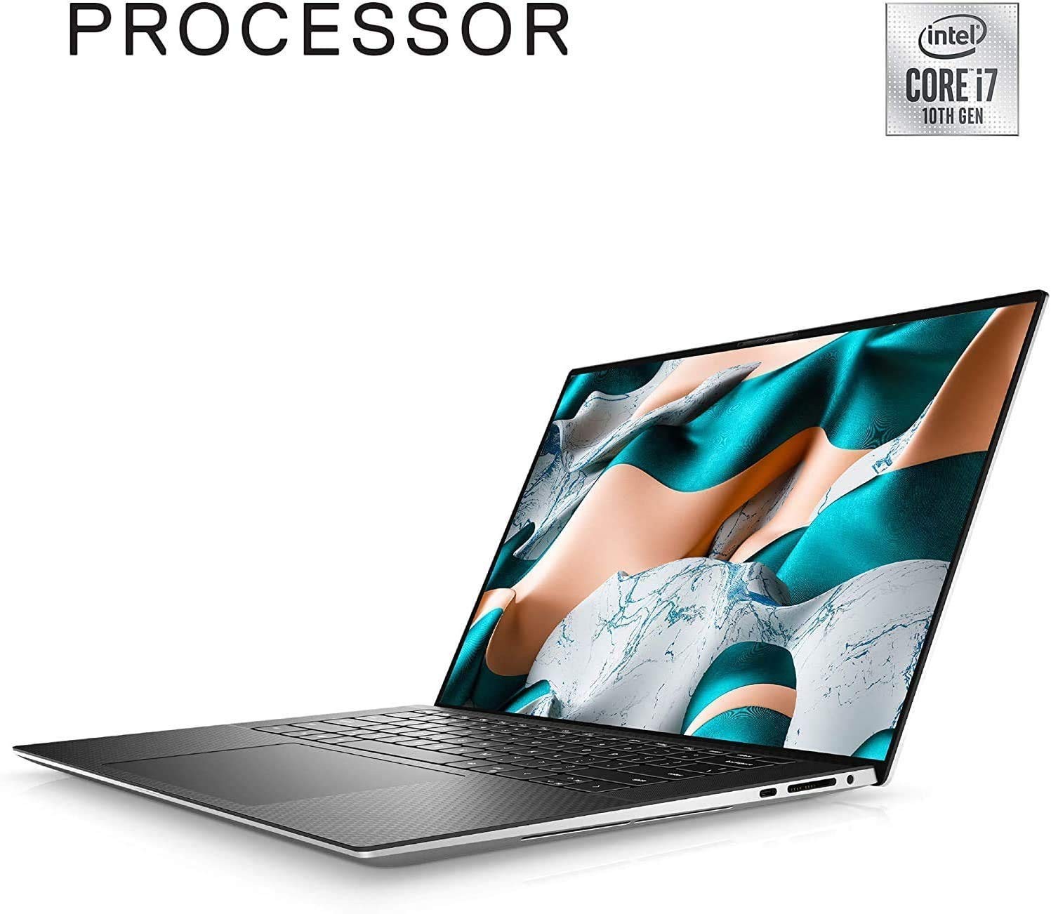 Dell XPS 15 9500 – UHD+ – i7-10750H – 32GB RAM – GTX 1650Ti – 1TB SSD – Silver