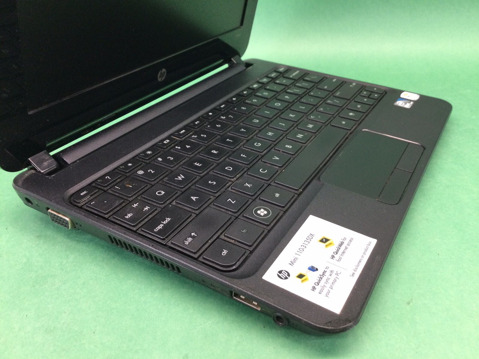 HP Mini 110-3135DX – 10” Laptop – UNTESTED