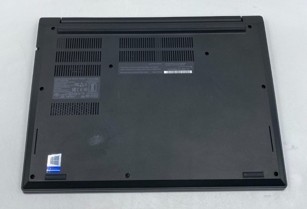 Lenovo ThinkPad E485 AMD Ryzen 7 2700U 256GB SSD 8GB DDR4 Black Laptop GOOD/Read