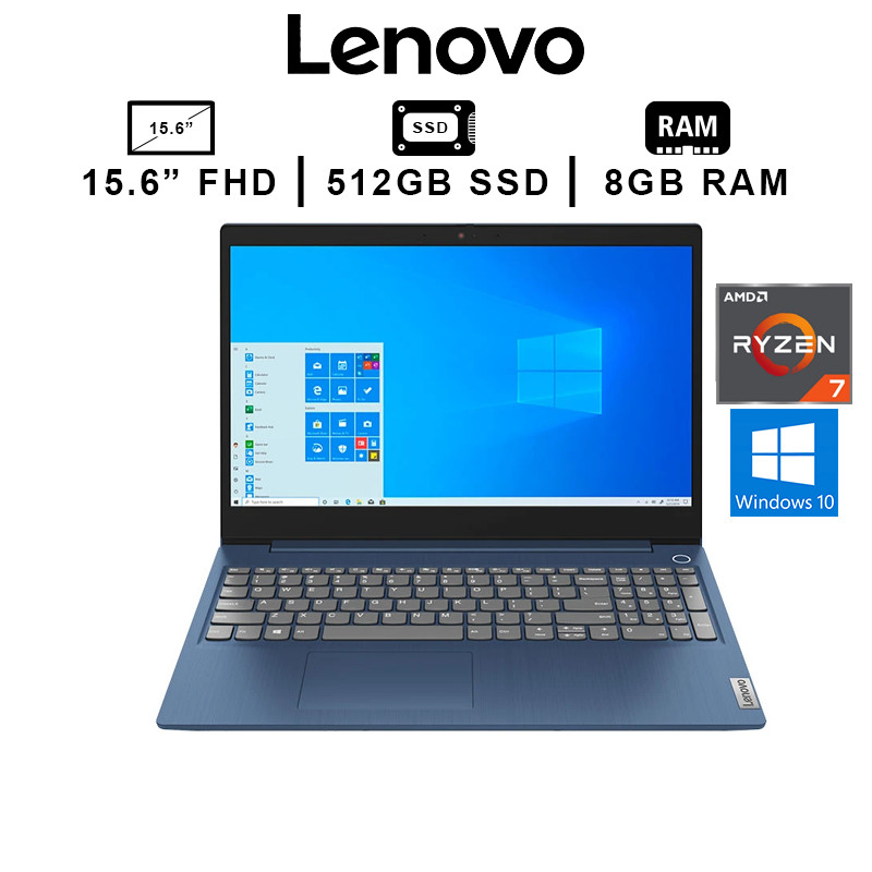 Lenovo IdeaPad 3 15IIL05 Laptop Intel i5 8GB Windows 10 512GB SSD Blue brand NEW