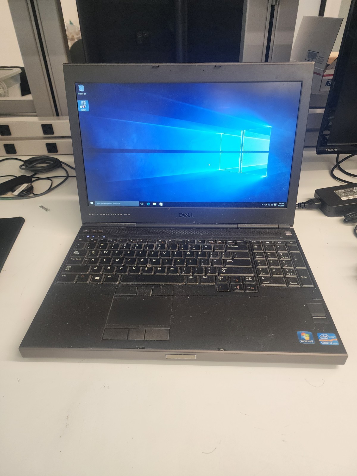 Dell Precision M4700 Laptop i7-3840QM 2.8GHz 16GB 500GB Hdd K2000M *READ