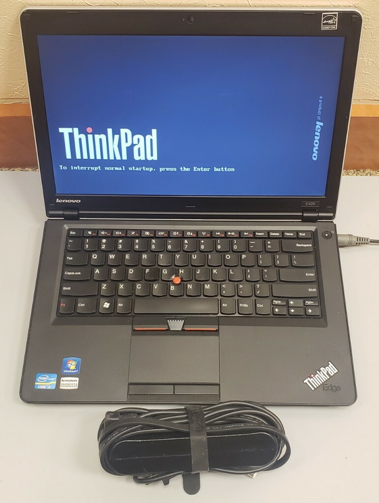 LENOVO THINKPAD EDGE E420 Intel Core i3-2350 2.30GHz 4GB RAM 320GB HDD WEBCAM