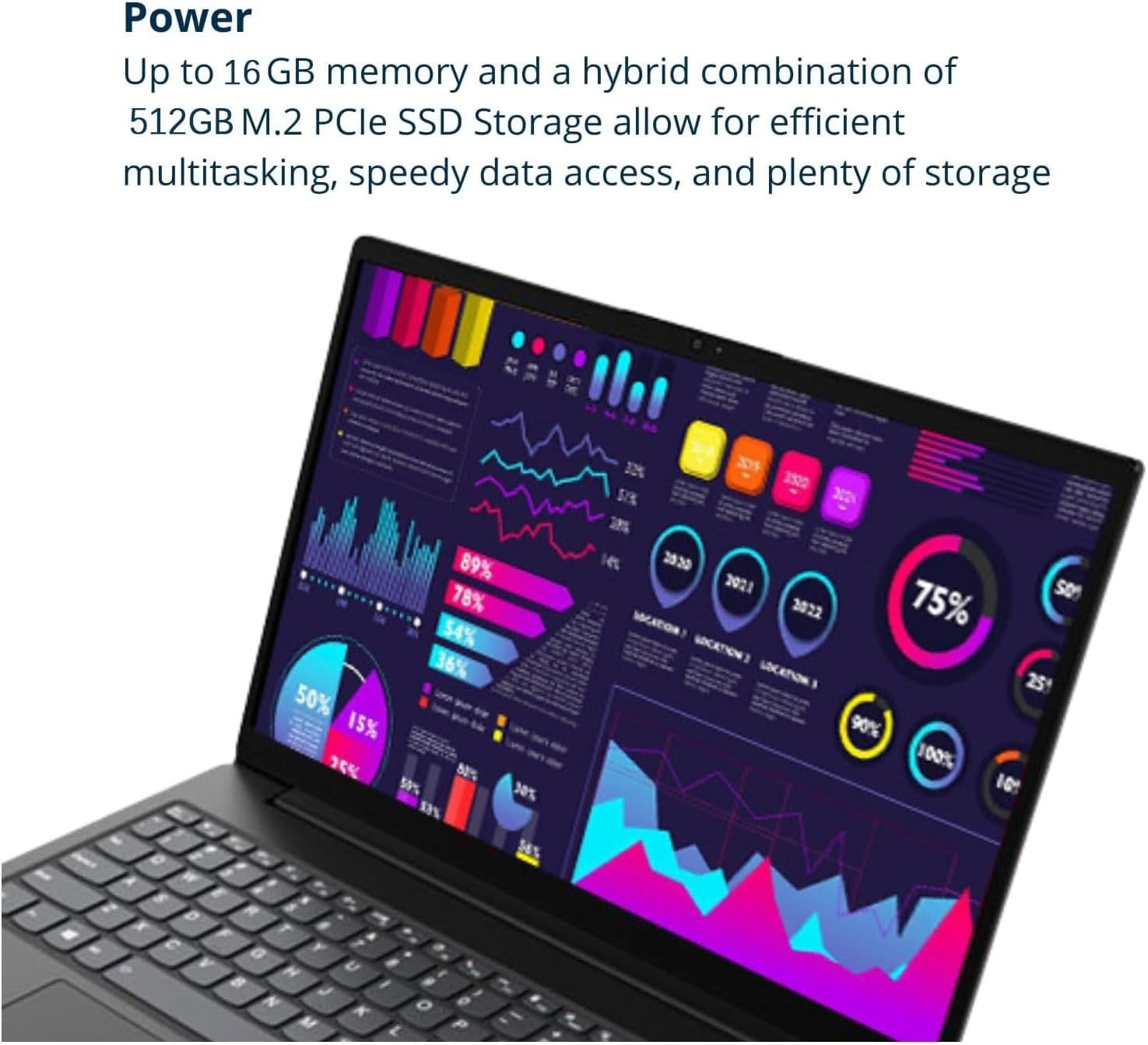 V15 Laptop, 15.6″ FHD Display, AMD Ryzen 5 5500U Hexa-Core Processor (Beat Intel