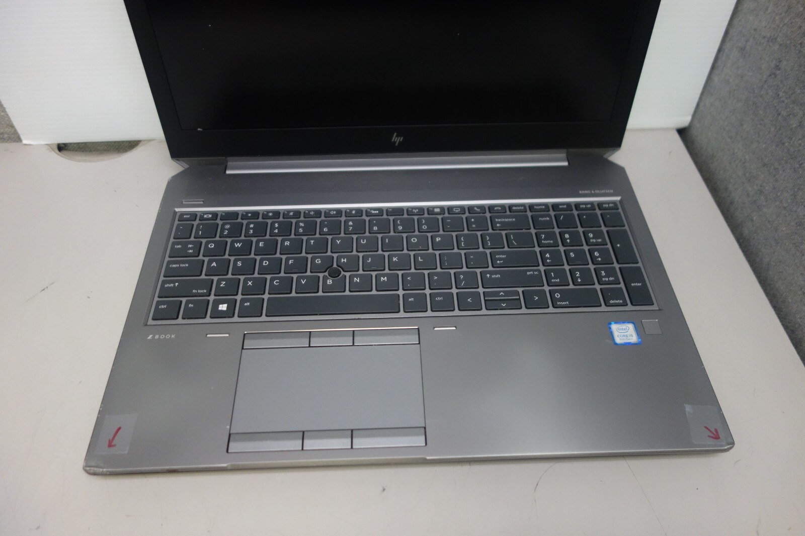 HP ZBook 15 G5 15.6″ i5-8300H 2.3GHz 16GB/256GB m2 SSD [NO OS] Laptop + AC