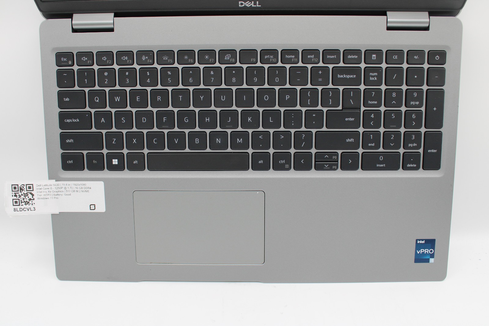 Dell Latitude 5530 _ i5-1250P @ 1.7 GHz _ 16GB RAM _ 512GB SSD _ W11P
