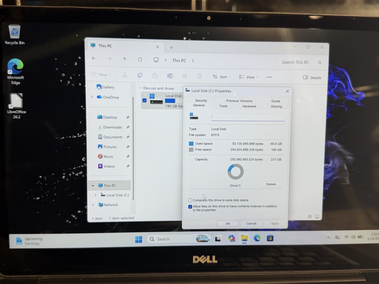 Dell Latitude 7480 14” i7-7600U 16GB RAM 256GB SSD Win 11 Pro + LibreOffice