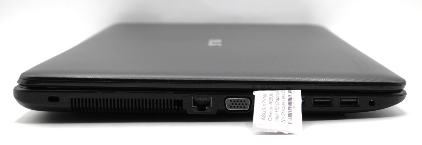 ASUS X751M AMD Celeron-N2930@1.83GHz 4GB DDR4 NO STORAGE OR OS *USED/TESTED*