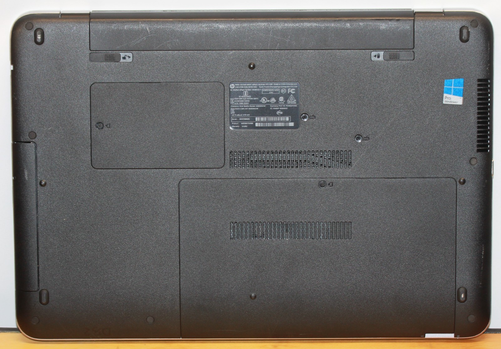HP ProBook 470 G3 Laptop: i7-6500U@2.50GHz, 16 GB RAM, 1TB SSD, Win11Pro