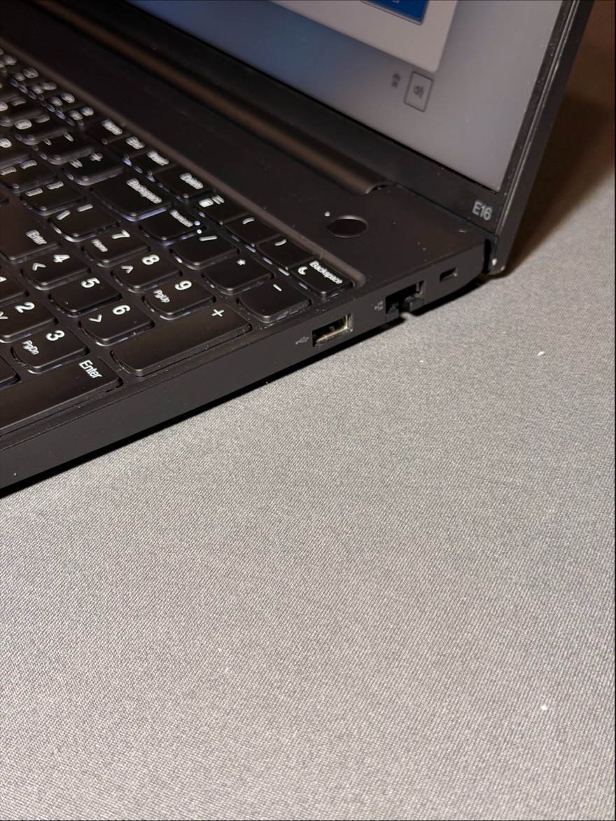 Lenovo ThinkPad E16 Gen 1 i5-1335U 40GB RAM 1TB SSD Win 11 Pro OEM Charger
