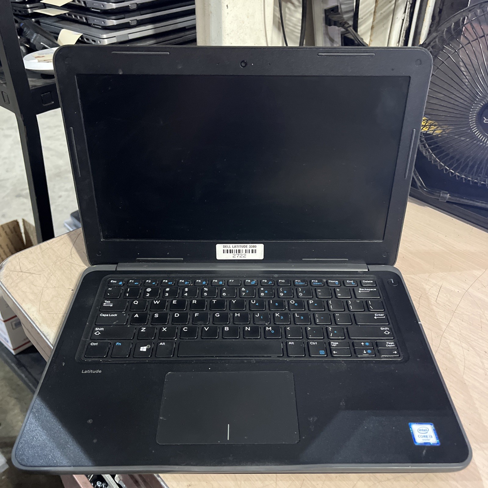 DELL LATITUDE 3380 INTEL CORE I3-6006U 2.00GHZ 8GB RAM NO HD ,