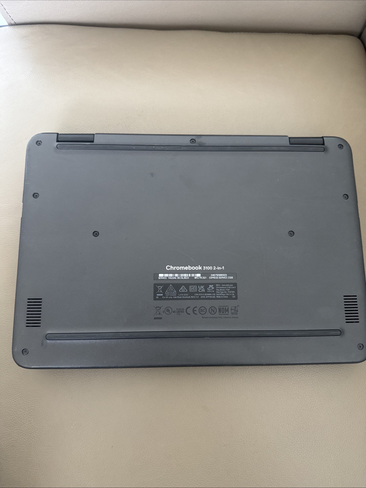 Dell Chromebook 3100 11.6″ 2-in-1 Touch Chromebook Celeron 4GB Ram 32GB SSD