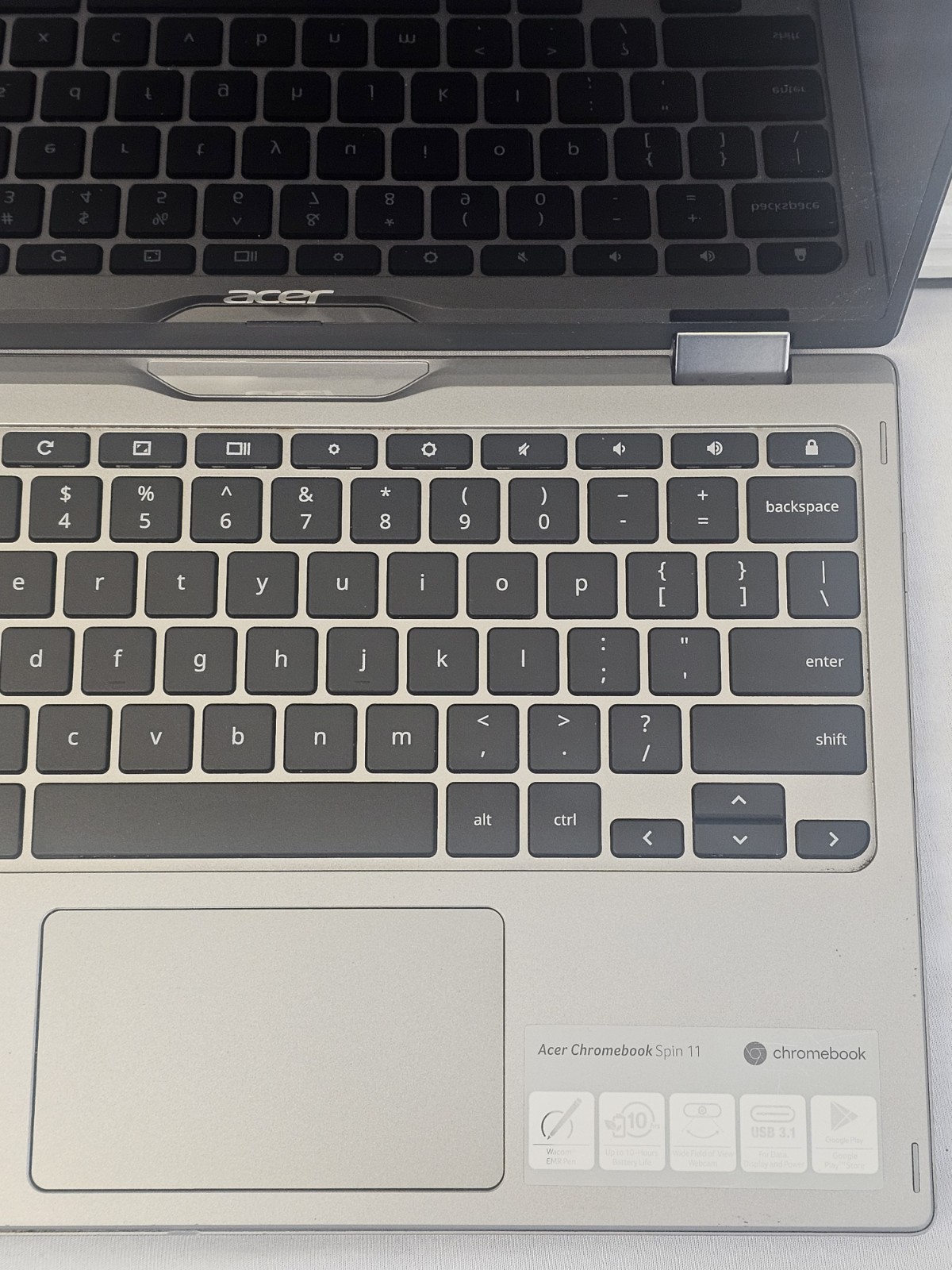 Acer Chromebook Spin 11 Laptop – Intel Celeron N3350 – 4GB RAM – 32GB SSD – READ