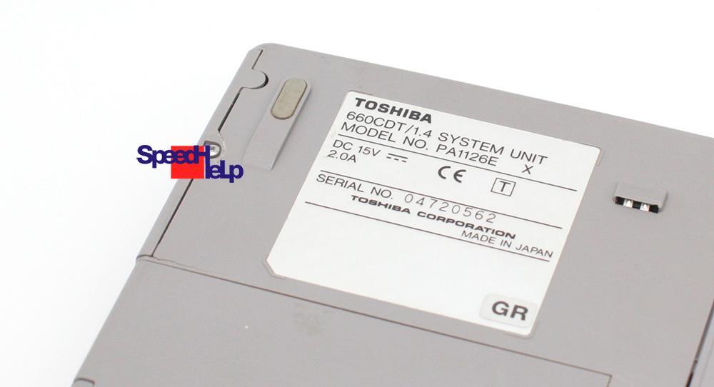 Toshiba Portege 660CDT Notebook Laptop Windows 98 Parallel RS-232 PA1126E