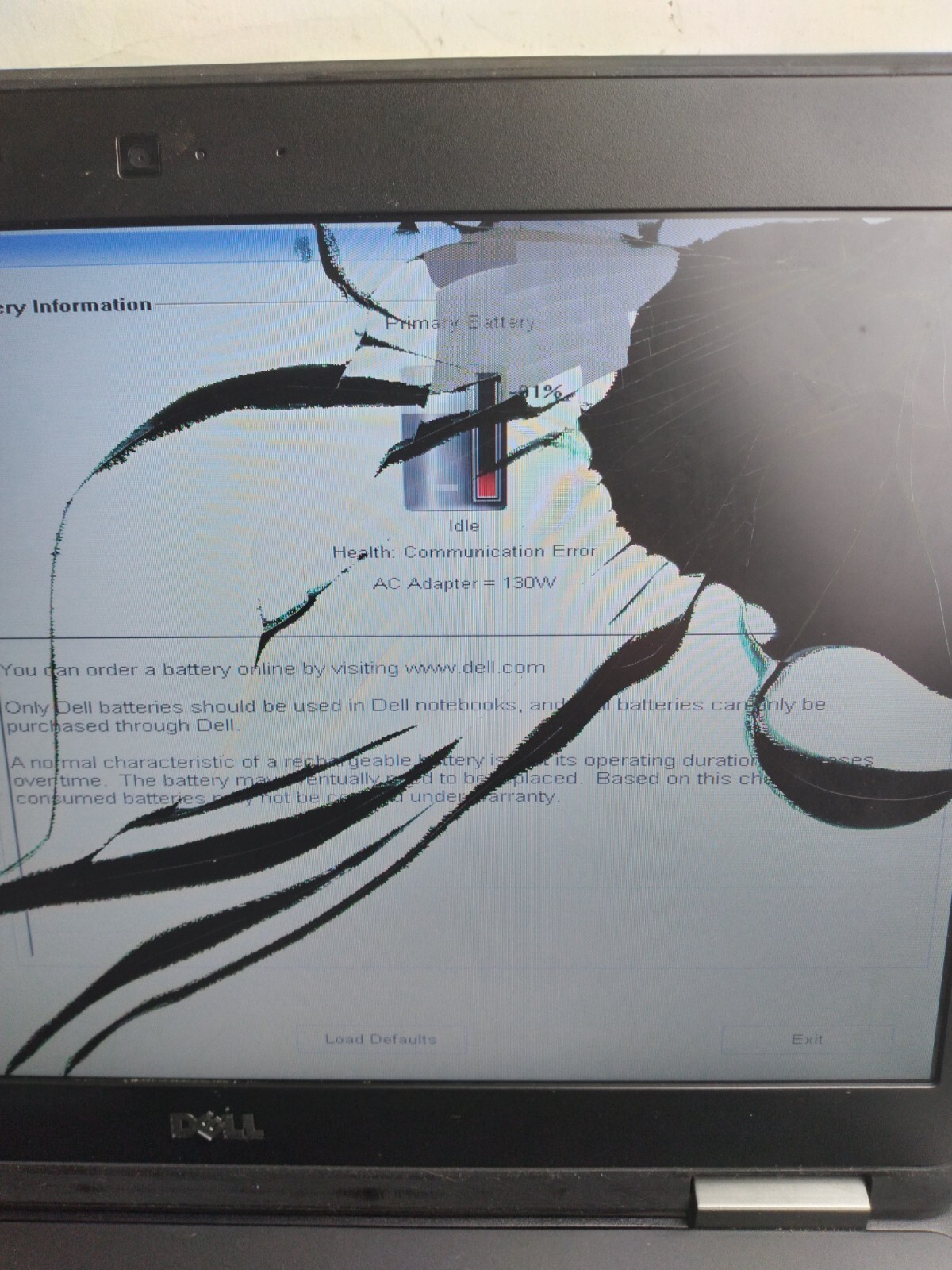 Dell Latitude E5440 w/i3-4030U, 4GB RAM, 320GB HDD 14″ Laptop for Parts/Repair